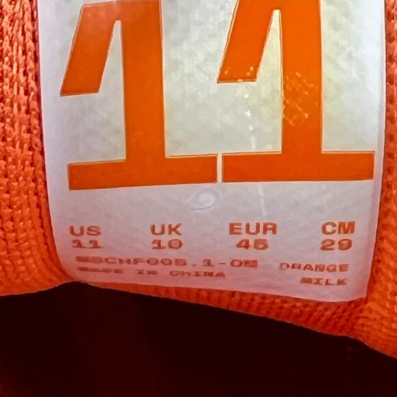 Mschf Men’s Super Normal 2 Orange Milk Skate Sneaker Size US 11 - Picture 12 of 12